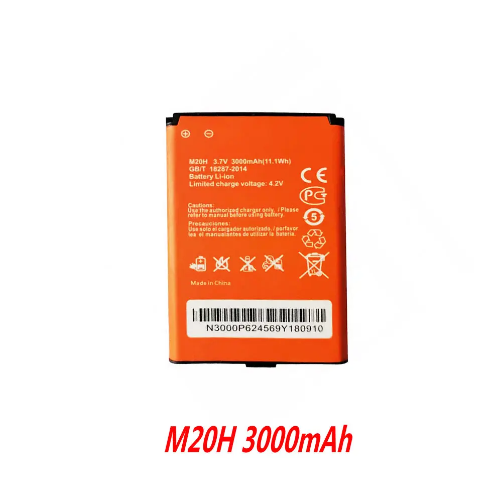 Original 2050-3000mAh M20 M20H Battery For ALTEL L02Hi / L02H / M028AT 4G LTE WIFI For Benton M100 M100A M100B M100C