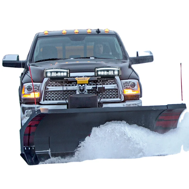 Snow Plow Shovel Machine Truck Use Push Snow Shovel Snow Plow for a Pickup Truck in Winter Cold Area