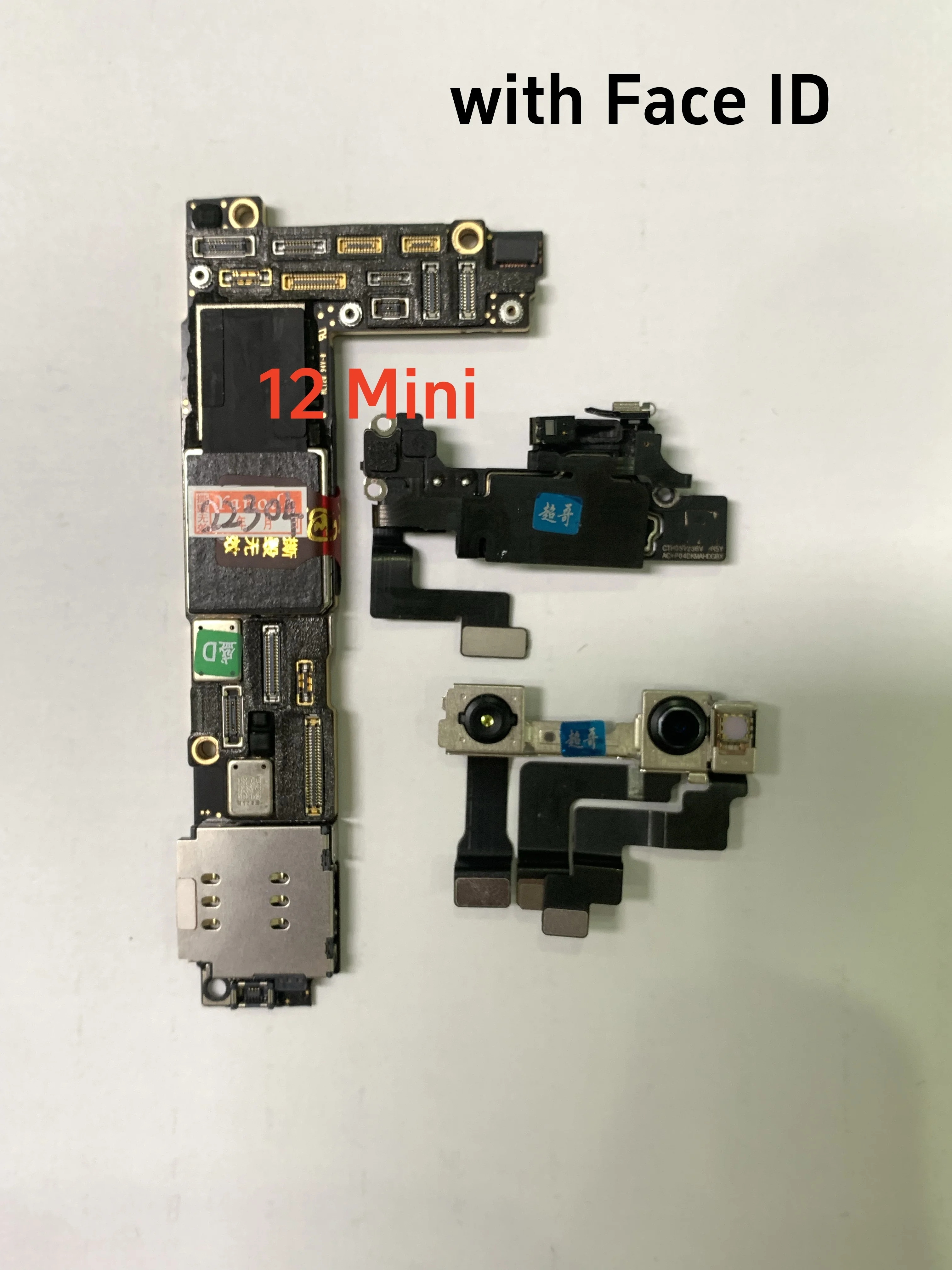 100% Working Unlocked For iPhone 12 Mini Motherboard Clean ICloud Mainboard With/NO Face ID For iPhone 12 Pro Max Logic Board