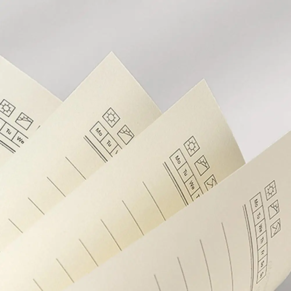 Eco-friendly Notebook Writing Space Notebook Lined Journal Notebook for Men Women Fabric Cover A5 with Thick Paper 200 for Note