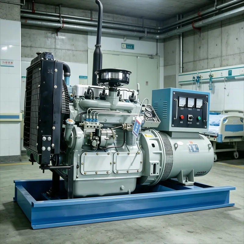 Customized 25kVA Portable Diesel Gen, Silent for Hospital Backup, 3 Phase Low Noise ATS