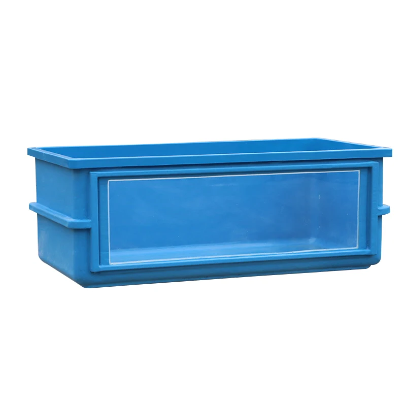 Blue Aquaculture Fiberglass Fiberglass Cold Aquarium Fish Tank Pond Commercial Restaurant Large Fish Tank
