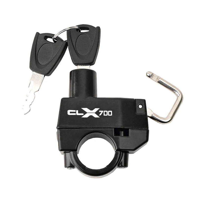 Brand new For CFMOTO CLX 700 CLX700 CL-X 700 2024 2023 2022 Recommended Motorcycle CNC Accessories Helmet Lock Anti-Theft Helmet