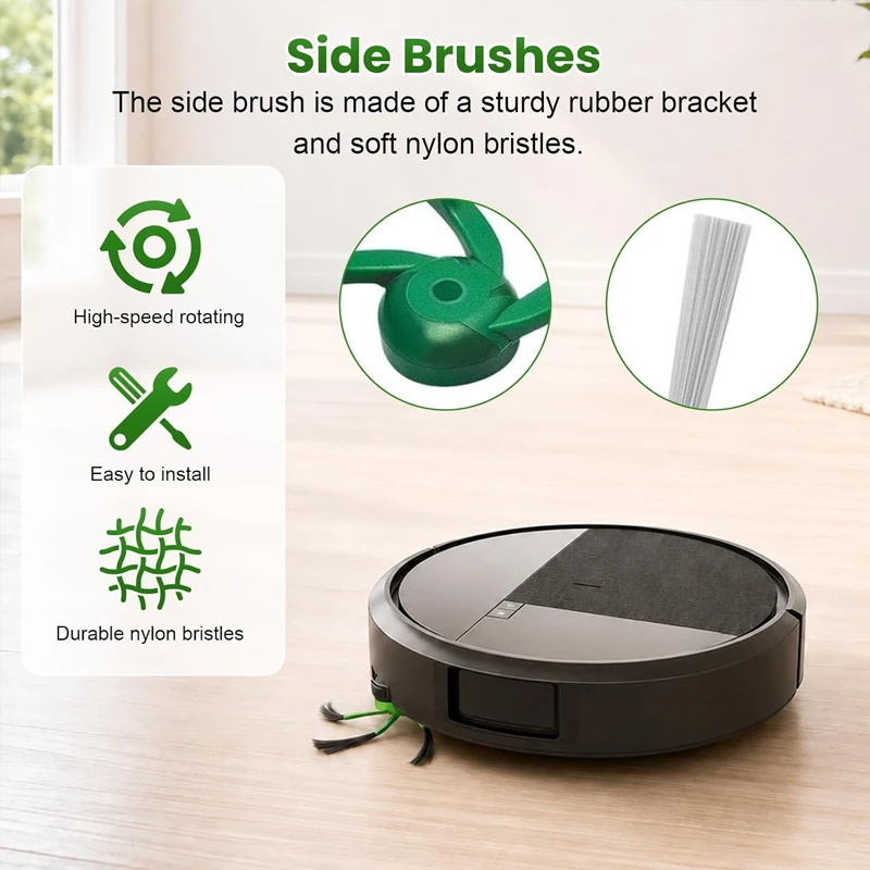 For IRobot Roomba Plus 415X / 415 / 515 / 516 / 575 / 576 Combo Spare Parts Main Side Brush Mop Dust Bag Filte