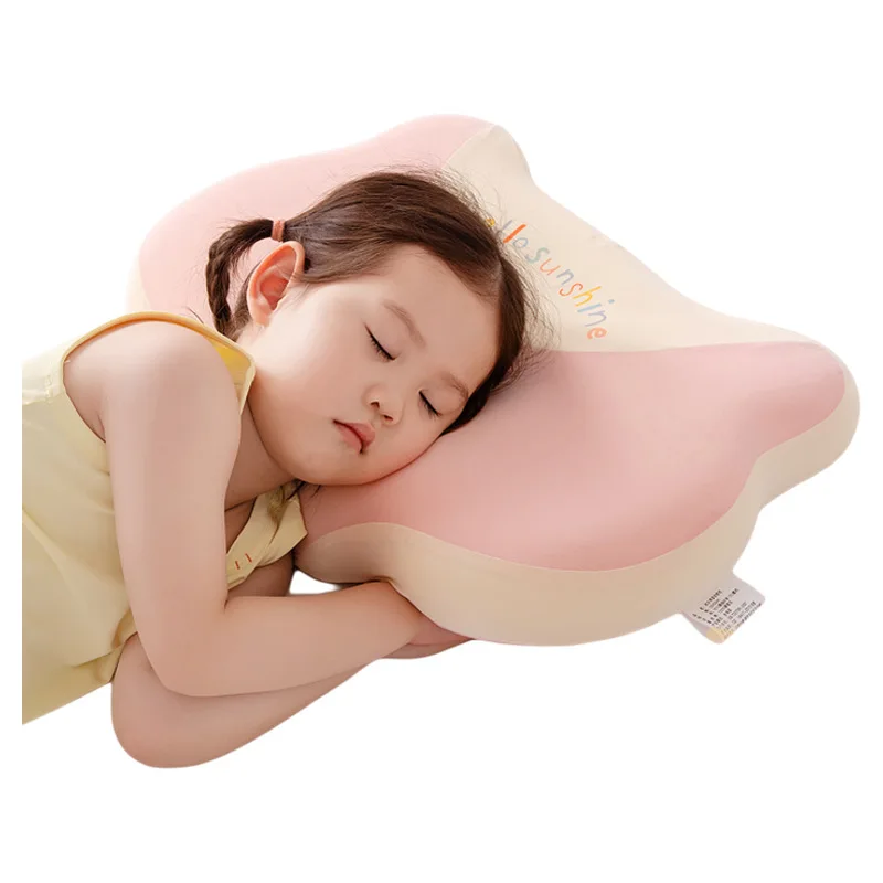 48x27cm Memory Foam Pillow for Children Sleep Health Kids Neck Support Belly Nap Pillows Slow Rebound Memory Cotton Pillows