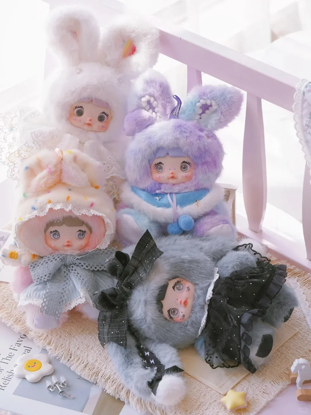 

Never close and weather forecast series plush blind box trendy toy figurine cute doll pendant doll girl birthday gift