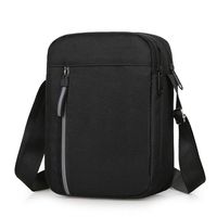 Large Capacity Crossbody Bag For Men Durable Casual Nylon Waterproof Handbag Messenger Bag Travel Male Fashion Shoulder Bag