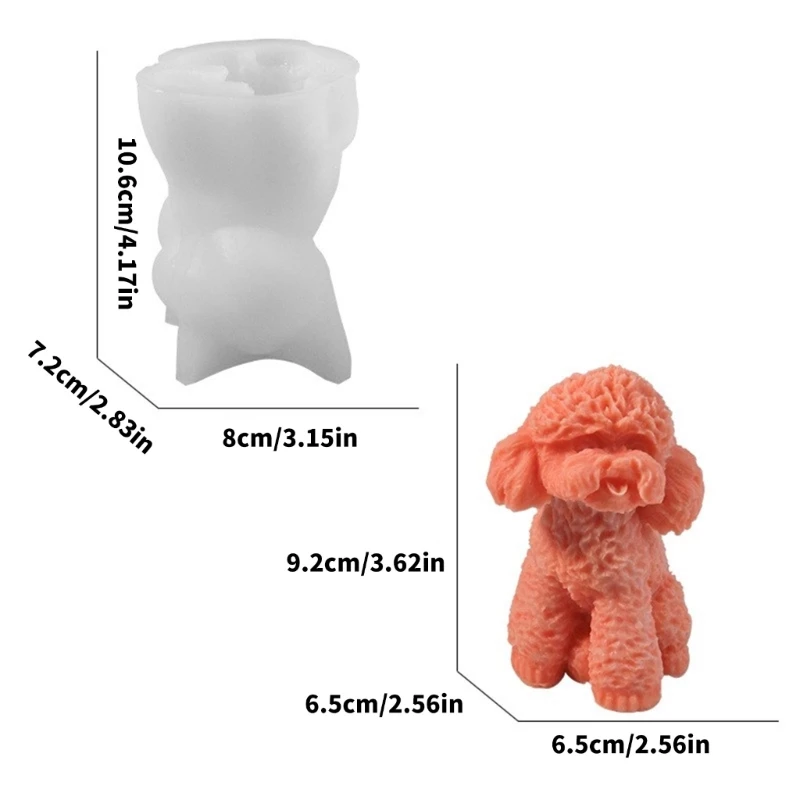 قالب السيليكون متعدد الاستخدامات لمشاريع شموع ومشاريع فنية مخصصة