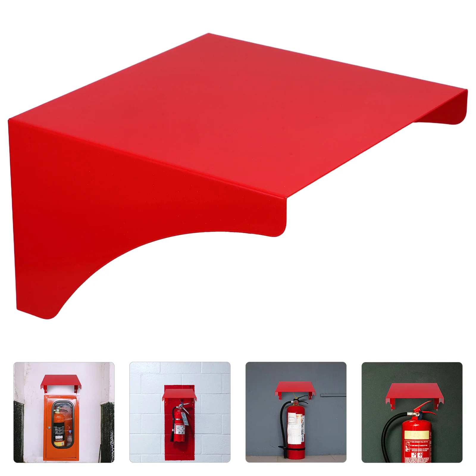 Station de traction d'alarme incendie rouge, boîtier mural étanche en acier inoxydable pour utilisation extérieure, couvercle de boutons d'alarme pour