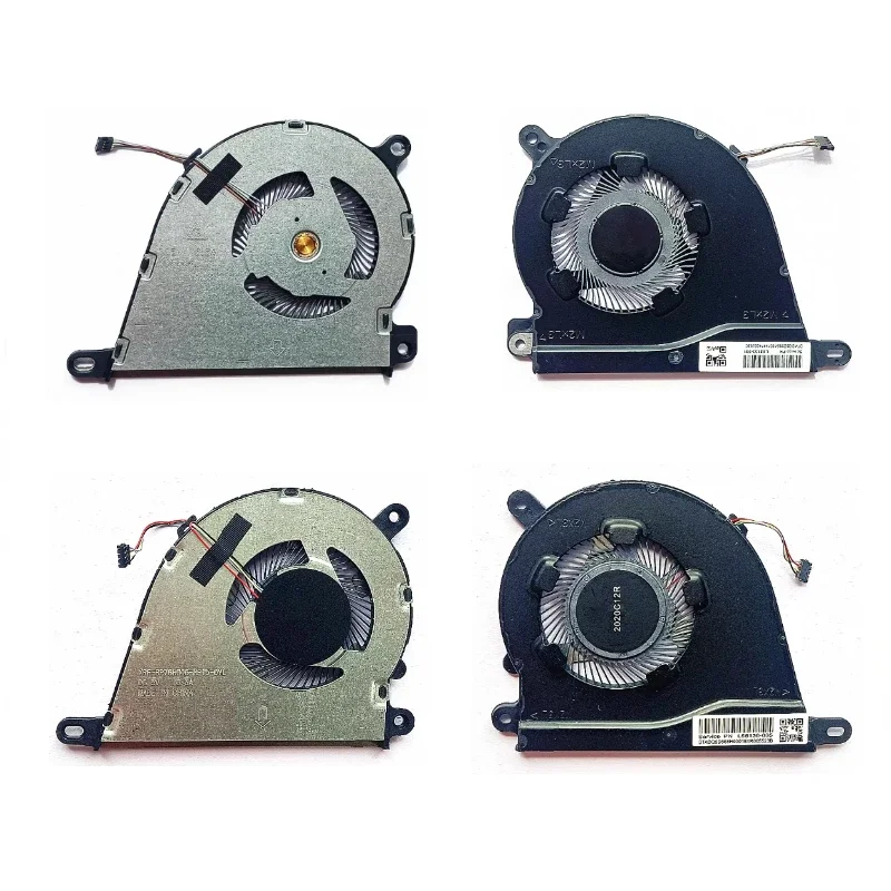 For Pavilion 15-DY 14-DQ TPN-Q221 L68134-001 CPU Cooling Fan ND75C07-19A18 L68133 ND55C41-19A19 Notebook PC Cooler Radiator
