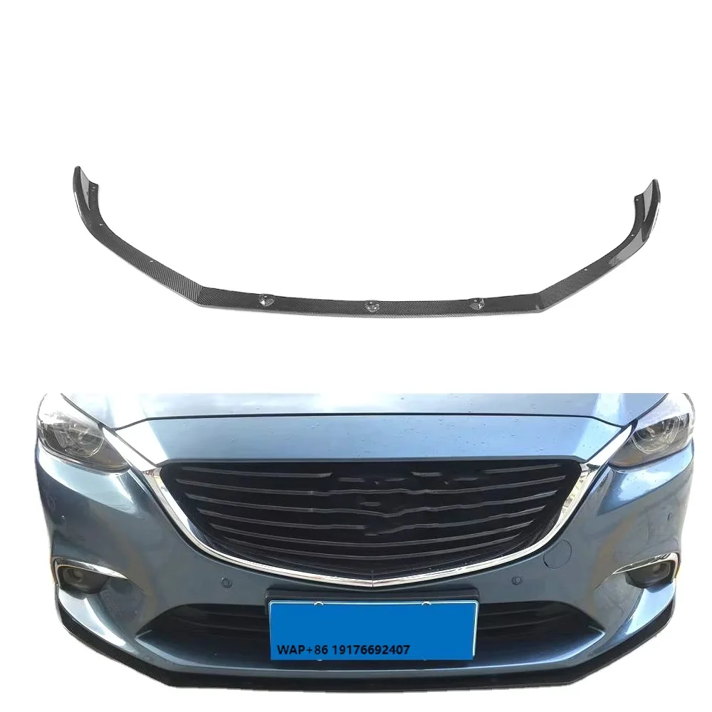 

Carbon Fiber M6 Front Lip Spoiler forMazda 6 Atenza Sport Sedan 4-Door 2017
