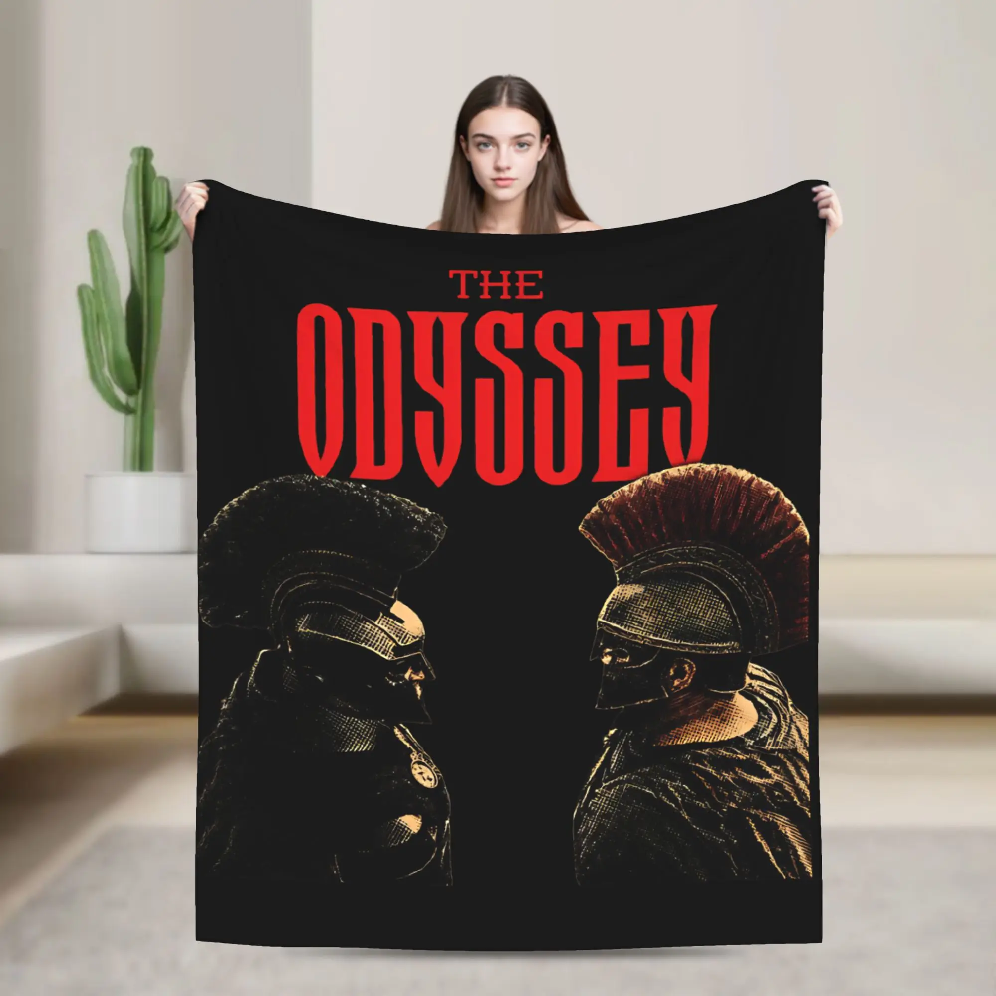 Comfort Odyssey Movie 2026 Blanket Stuff Sofa Decorative  Throw Blankets Soft Velvet for Travel