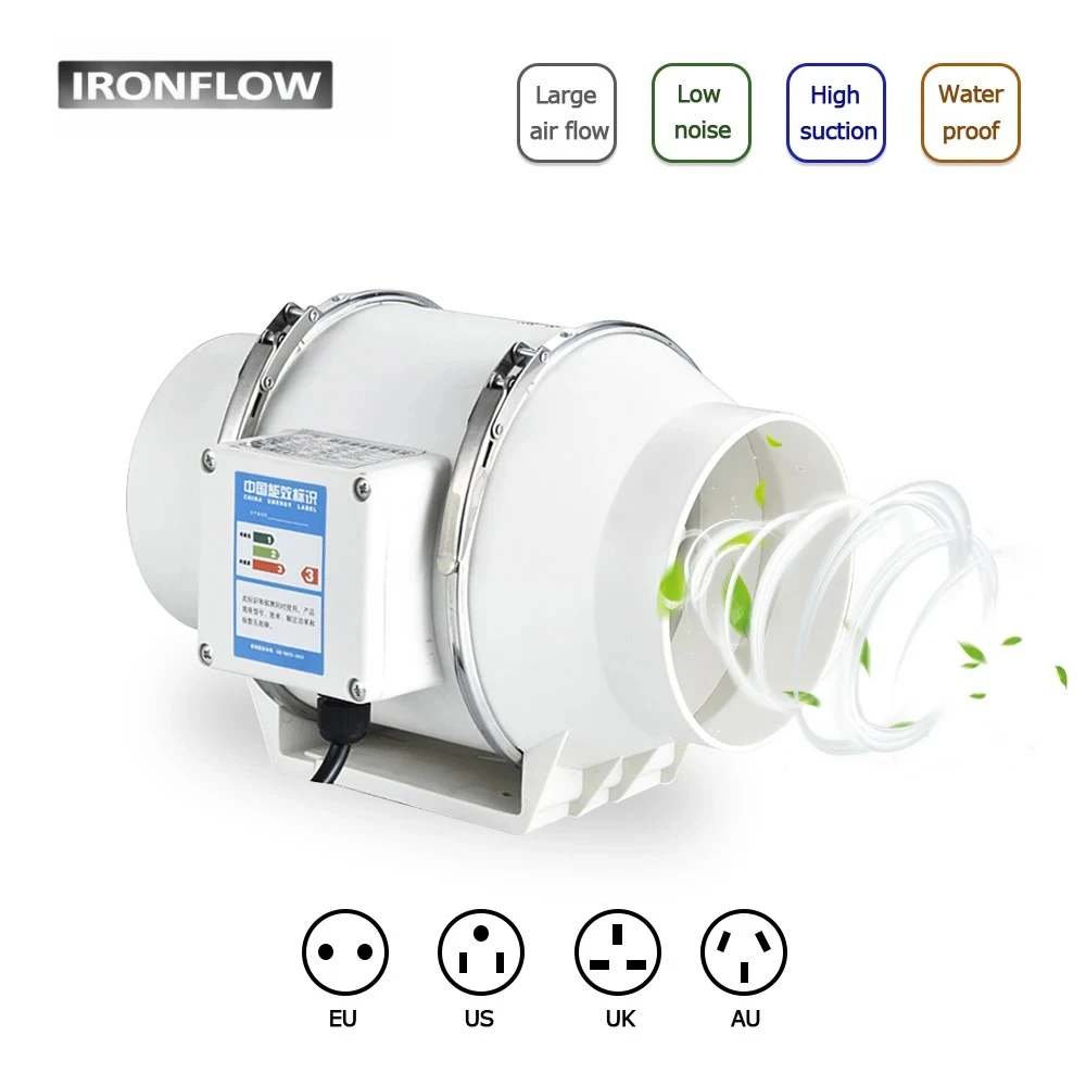 4''-5''-6''-220v-silent-inline-duct-fan-bathroom-kitchen-toilet-ventilation-exhaust-fan-100mm-125mm-150mm