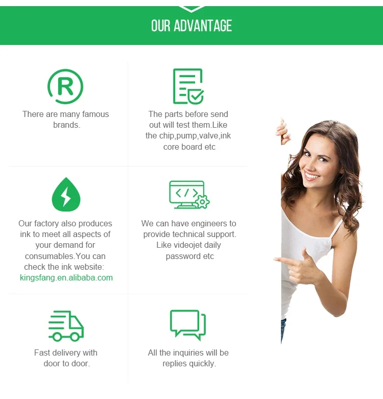 Base plástica do módulo de impressão EB-SHN1684 (bico M) para impressora Imaje 9450