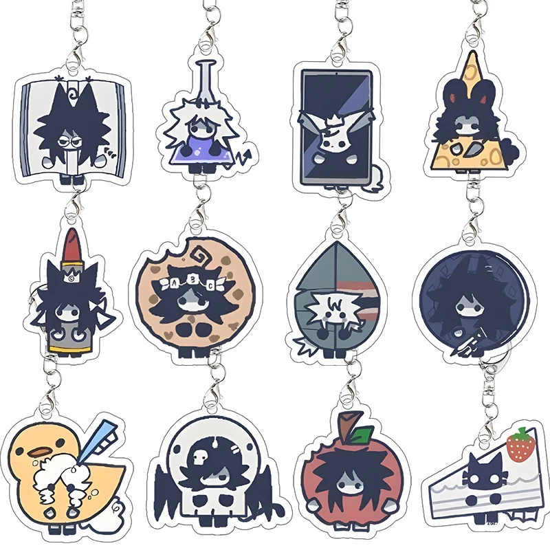 

Fundamental Paper Education Skell FPE Acrylic Keychain Character KeyRing Collect Pendant Game Key Charm Collect Birthday Gift