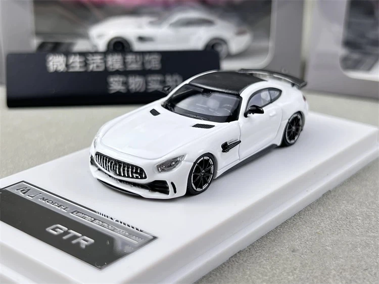 デキャストモデルカー,mj 1: 64 ang gt c190 gtr 2017