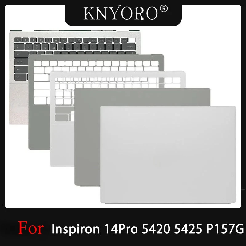 New For Inspiron 14Pro 5420 5425 P157G Laptop LCD Back Cover Front Bezel Upper Palmrest Keyboard Cover 0Y8CK3 08T46T 0X2R1K
