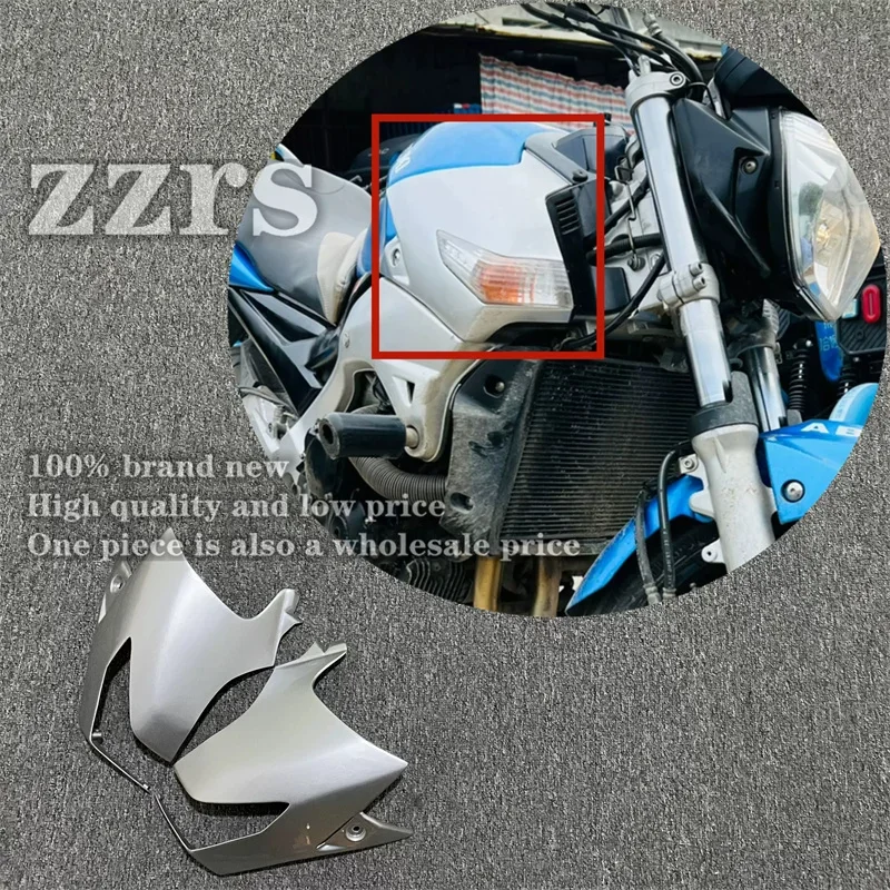 Motorcycle Fuel Tank Side Panel Side Panel Front Turn Lamp Shell Fairing Fit For GSR400 GSR600