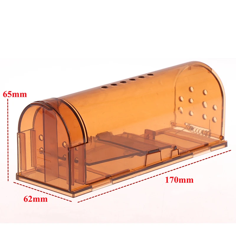 Mouse Trap No Kill Self-locking Animal Pet Control Cage Reusable Mice Rodent Catcher Lock Mousetrap Rat Trap