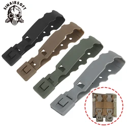 SINAIRSOFT Tactical Durable Molle System Malice Clips Strap Buckle Accessory Nylon Quick Release Strip Fits For Magazine Pouch