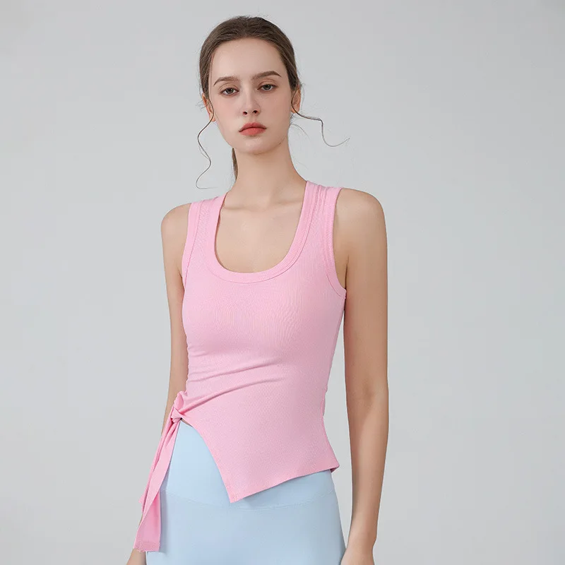 

Женские летние спортивные топы, женские спортивные костюмы, одежда с нагрудником, укороченные топы для йоги, супертонкие спортивные топы для бега, бюстгальтер