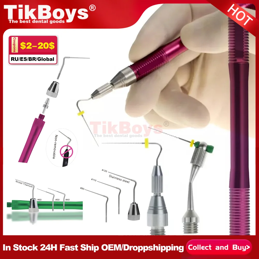 Dental Micro Scope Files Endodontic Holder H/K/R/C+File Hand Use Endodontic Instruments Dentist Tool Dentistry Dentist Equipment