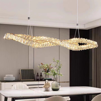 Modern crystal chandeliers indoor lighting Ceiling lamp hanging lights led chandeliers for the living room indoor lighting