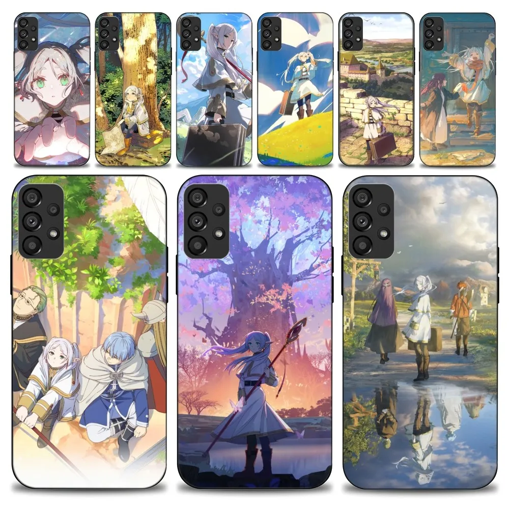 Bilibili Frieren Phone Case For Samsung Galaxy S22 S23 Ultra S21 S20 FE Plus Note 20 Soft Cover