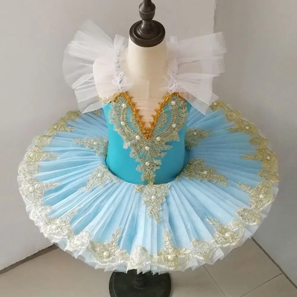 Robe de Ballet pour enfants, lumière Led, à paillettes, lac des cygnes, Tutu, robe de soirée, Costumes de danse modernes pour enfants