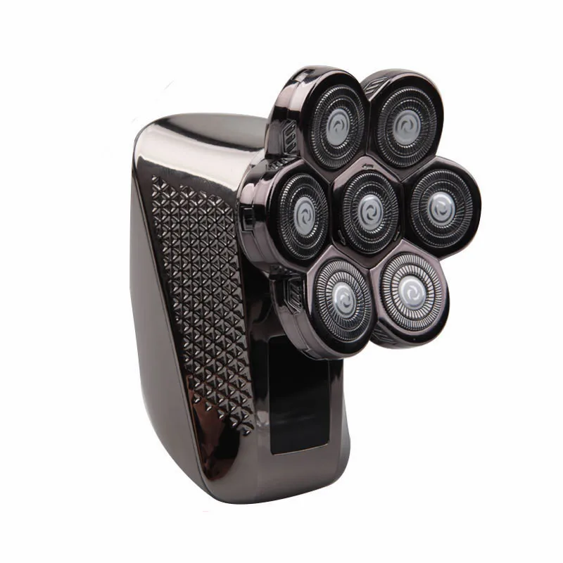 7-blade Grooming kit electric shaver for men hair trimmer beard electric razor wet dry facial body bald head shaving machine