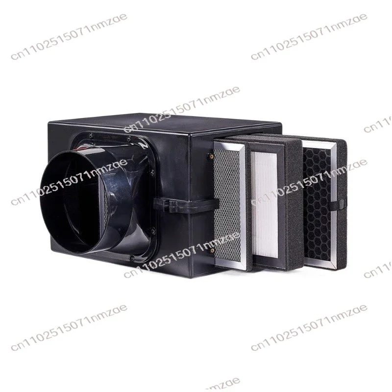 ‌Industrial HVAC Air Filter Box - Plastic/Aluminum Alloy Mesh, Activated Carbon, ABS Purification System