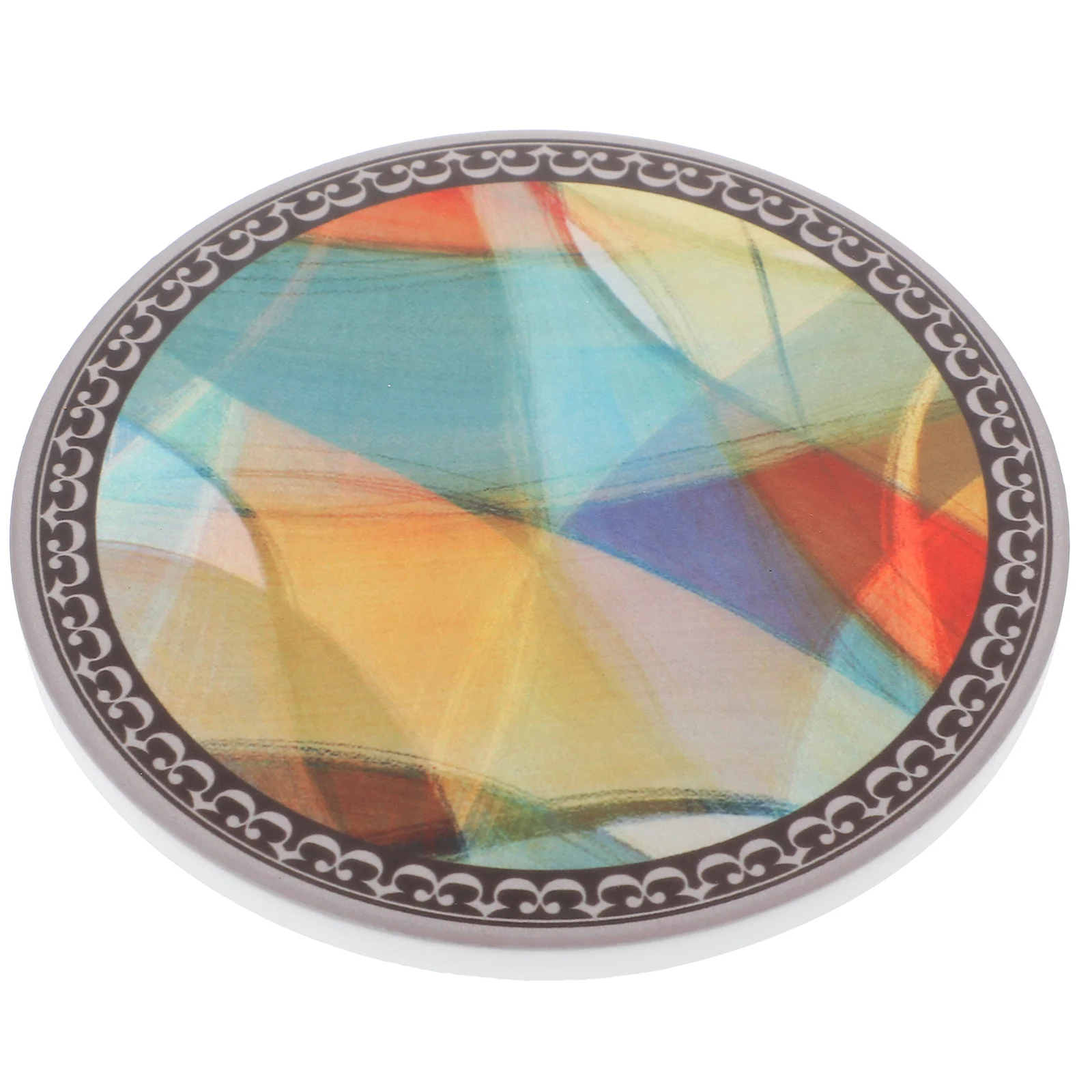

Bohemian Style Ceramic Coaster Moroccan Design Cork Heat-Resistance Cup Mat Decorative Cup Coaster Coasters for Drinks