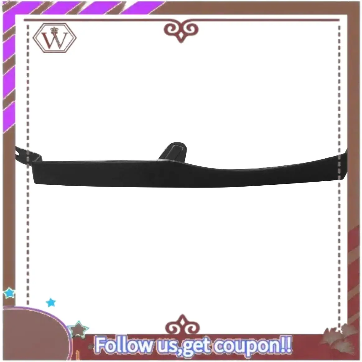 

A57E-For TOYOTA TACOMA 2005 2006 2007 2008 2009 2010 2011 Car Front Bumper Headlight Filler Trim Panel Pair Black