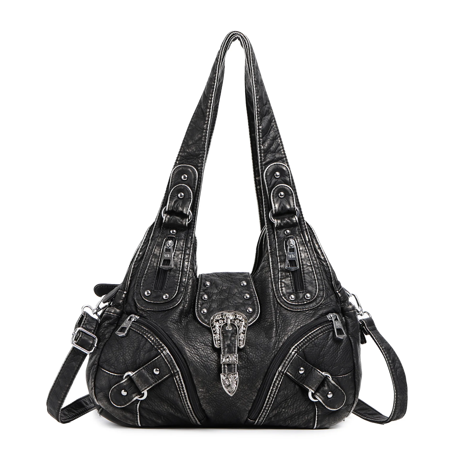 Women Handbags Fashion Leopard Shoulder Bag Large Tote Top-handle Shopping Pack Multifunctional Satchel Lady Hobos Big Purse