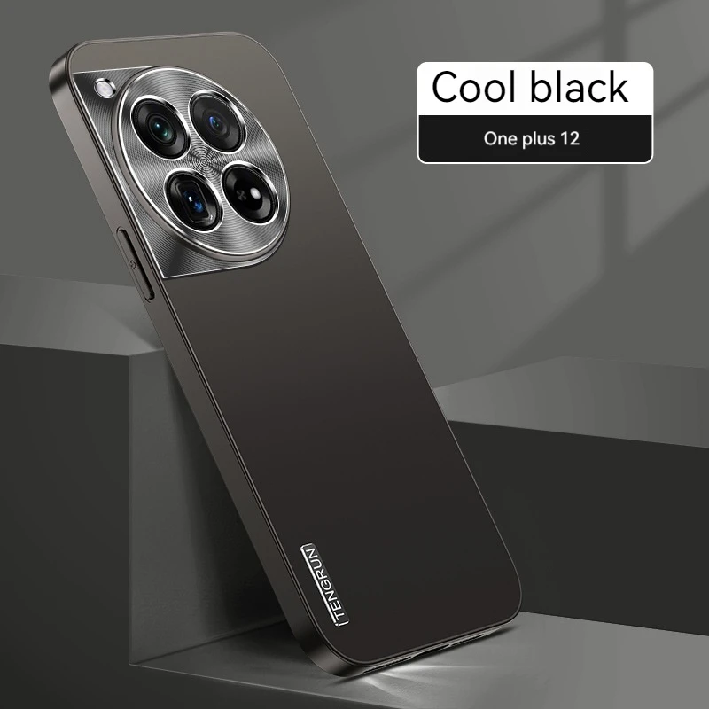 جراب حماية معدني شامل للكاميرا ، لـ OnePlus 12 13 ACE3 ACE2 ACE3V ACE3Pro مضاد للسقوط جراب هاتف مصنفر رقيق للغاية