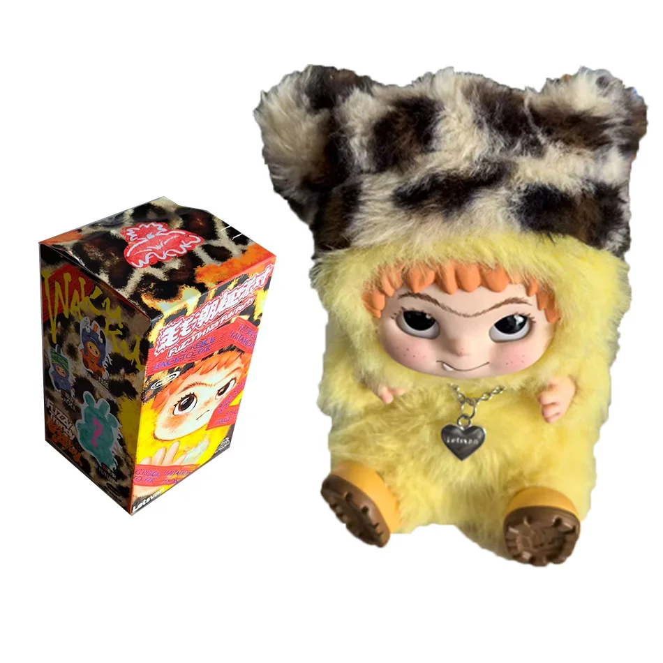 Wakuku V1 Fury Party Series Blind Box Handmade Plush Doll Cute Girl Gift Authentic Holiday Toy for Girls