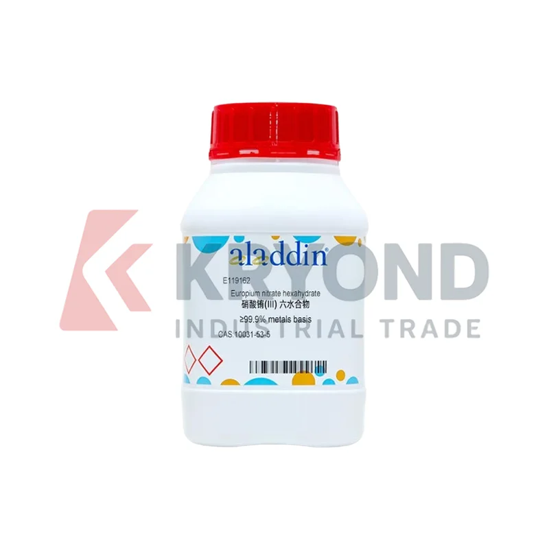 ALADDIN E119162 Europium III Nitrate Hexahydrate Laboratory Chemical Reagent Rare Earth Research Material CAS 10031 53 5 5g 25g