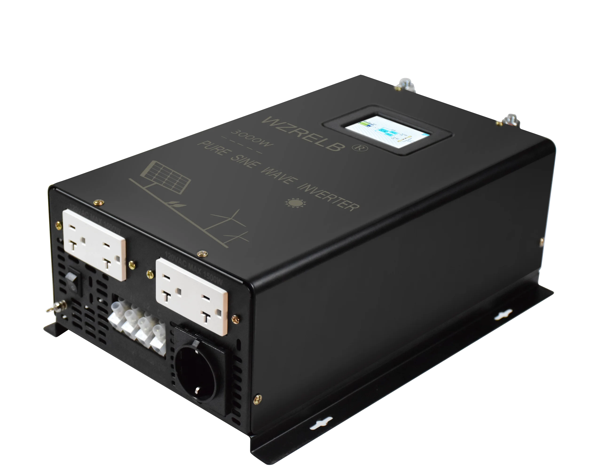 

3500W Split-phase Pure Sine Wave Power Inverter Battery 24V/36/48V/72/96V DC to 110/220V,120/240V Converter Solar Wind Generator
