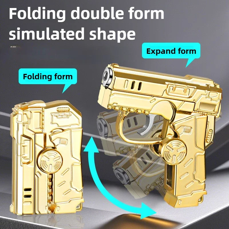جديد بارد الدوران للطي مسدس الغاز أخف الإصبع يندبروف هدية لصديقها الإبداعية وممتعة الضغط #4