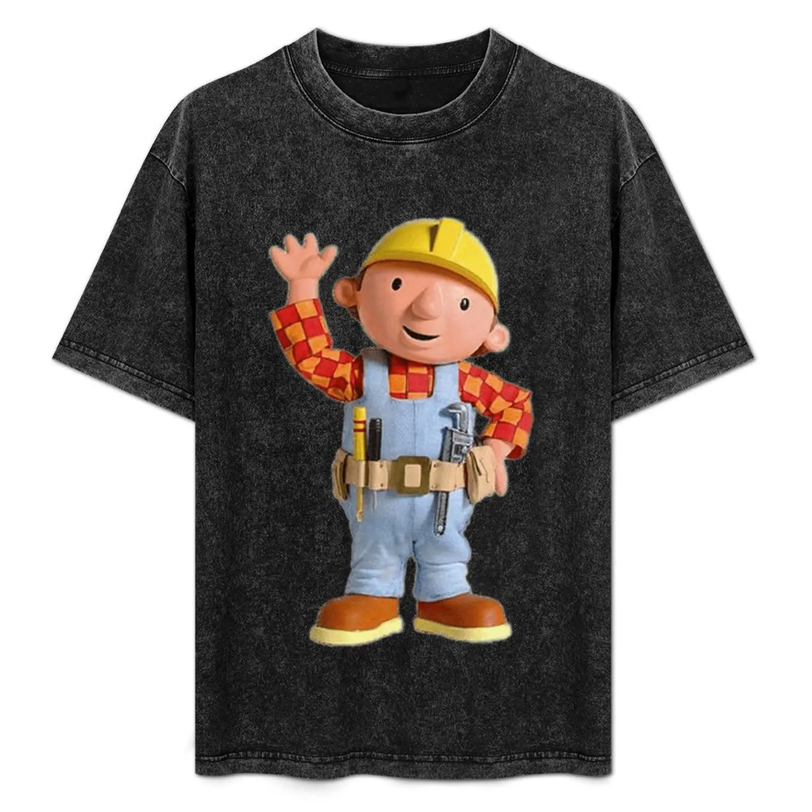 

Bob the Builder Classic . T-Shirt Casual Soft Cotton Short Sleeve Tee