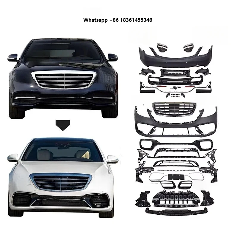 

FOR Body Kit With Headlight Bumper Fit W222 2014-2020