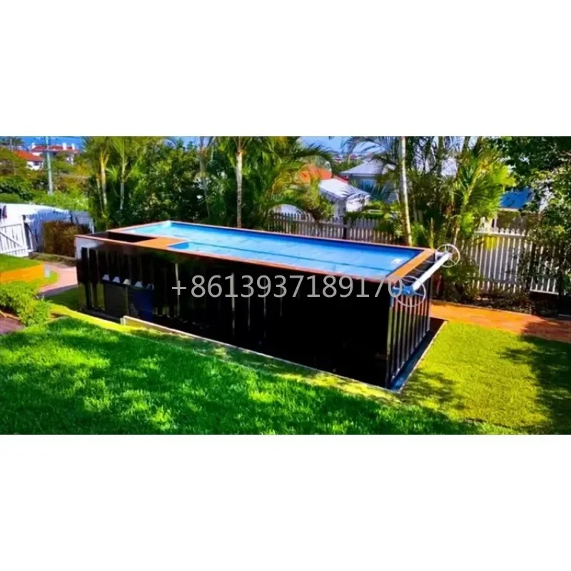 Wholesale Shipping Container Swimming Pool Underground Swim Pools for Villa