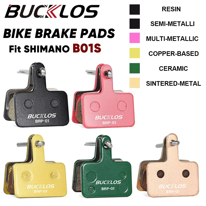Керамические дисковые Тормозные колодки BUCKLOS для Shimano B01S, B03S, B05S, детали для горного и дорожного велосипеда, гидравлические тормозные колодки, запчасти для горного велосипеда
