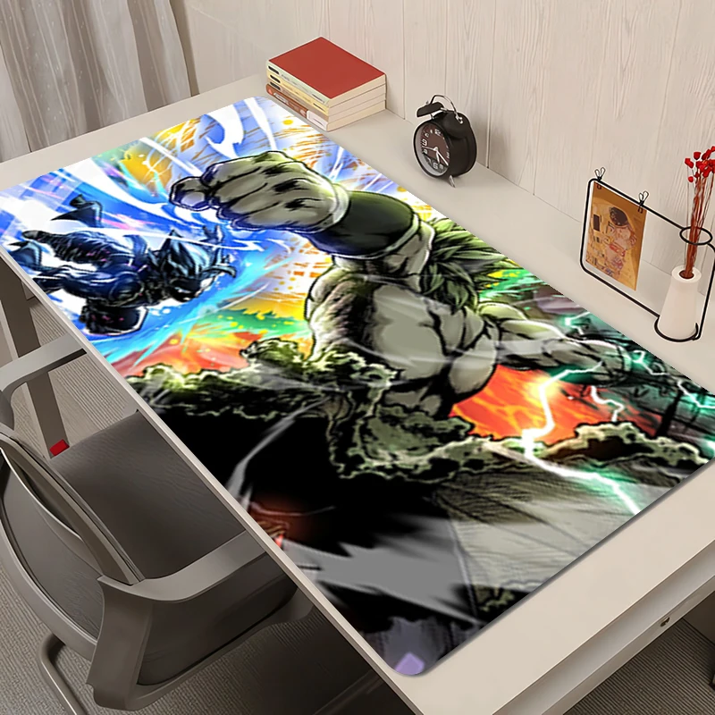 Tapis de souris motif caoutchouc HD tapis de souris tapis de bureau tapis de jeu accessoires PC Dragon Ball tapis étendu tapis de clavier antidérapant