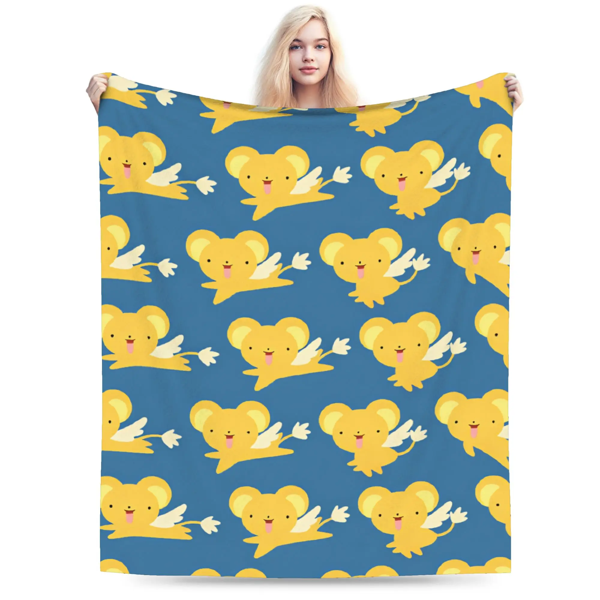 Warm Soft BlanketBoy Girl Decorative Sailor Moons  Throw Blanket  Flannel Bedspread For Outdoor Print Sofa Bed Cover
