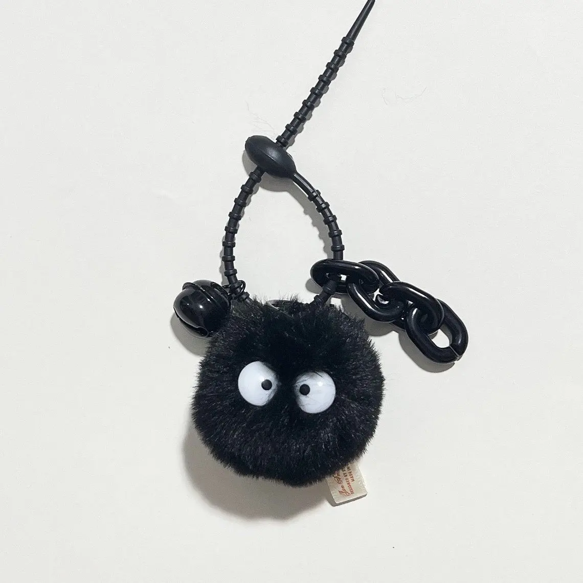 Cartoon Cute Hairy Ball Doll Plush Toy Pendant Girl's Schoolbag Bag Keychain Keyring Ornament Key Ring Children