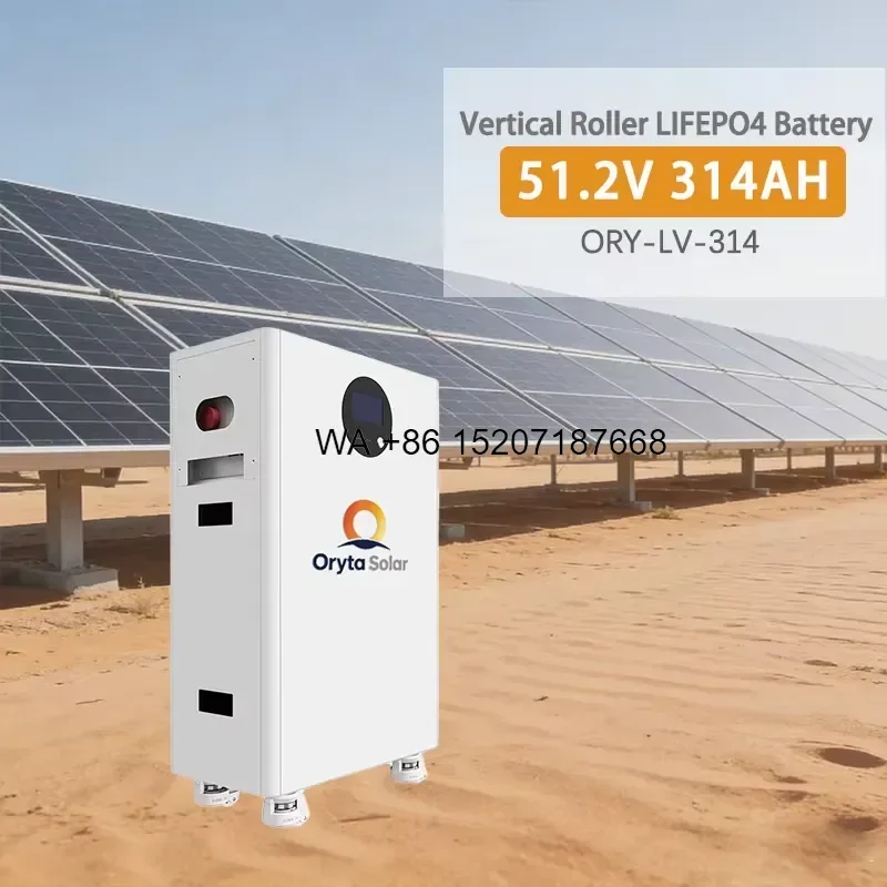Wmwmnu for Home Energy Storage System 10 Years 16kw Lithium Batteries Power Wall 51.2V 280Ah 314Ah Solar LiFePO4 Battery for