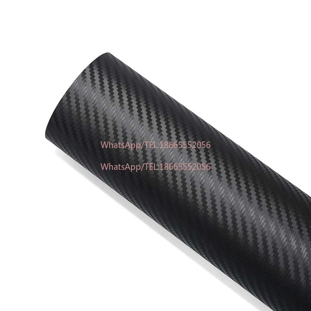 

3D Diagonal Air Duct Carbon Fiber Film Matte Automotive Body Film Waterproof Modified Film Car DIY Decoration Air Bubble Free