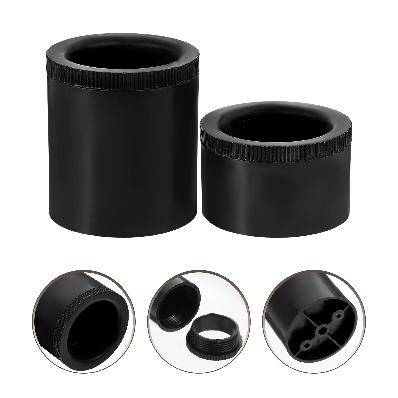 

4pcs Adjustable Furniture Legs Set Round Cabinet Feet Replacement for Sofa Couch Table Dresser NEW