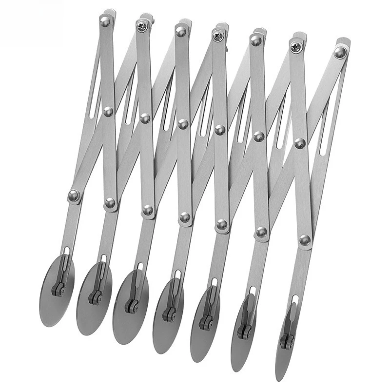 Multi Wheel Dough Roller Cutter, 3/5/7 Wheels Pizza & Pastry Cutting Tool Kit